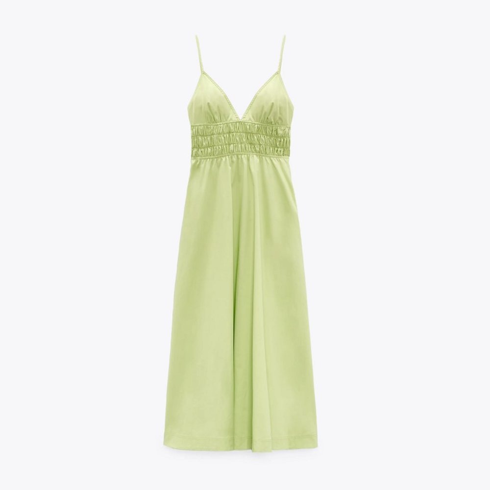 ZARA A-Line Midi Dress* - Picture 16 of 16